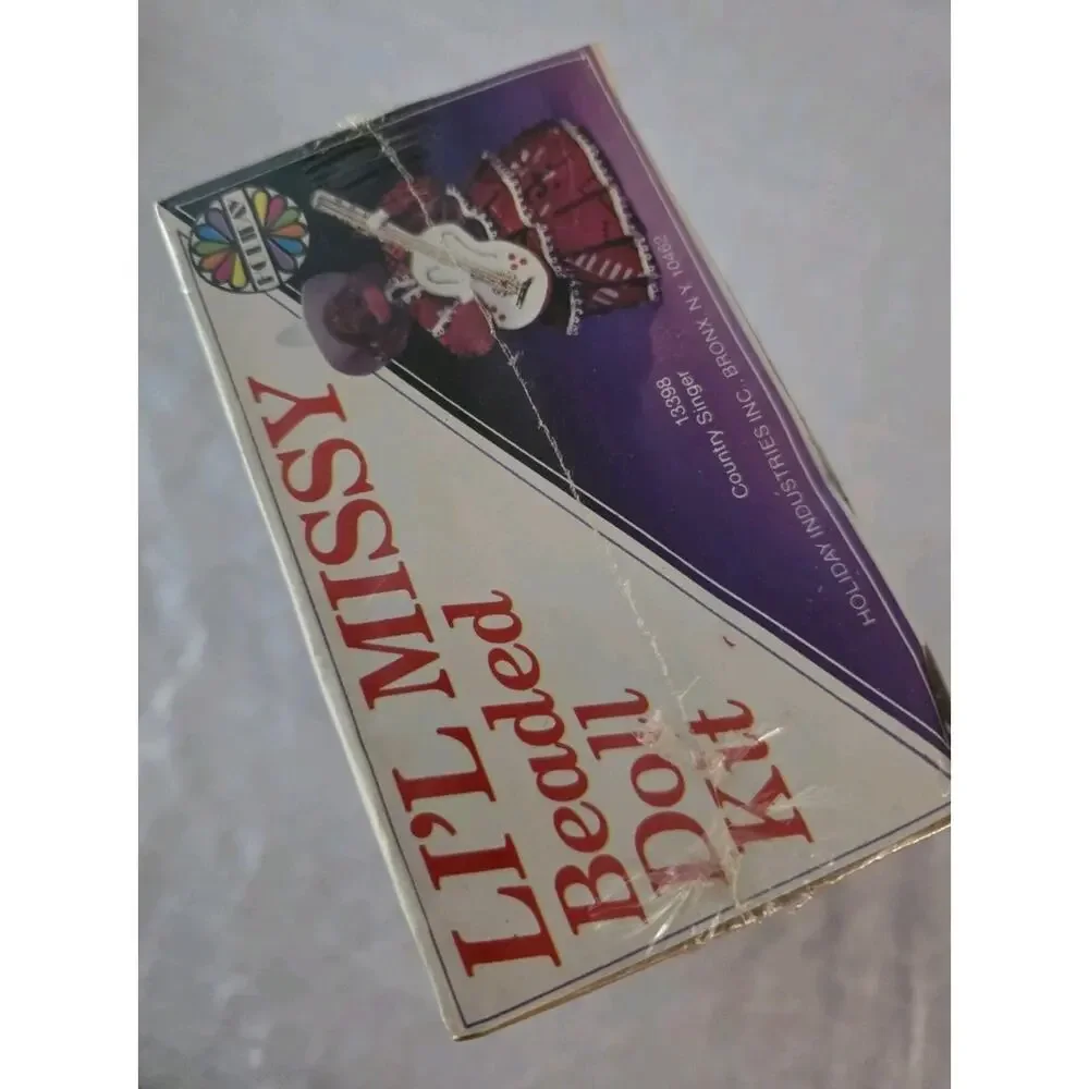 Walco Li'l Missy Beaded Doll Kit Sequin Vintage Country Singer #13398